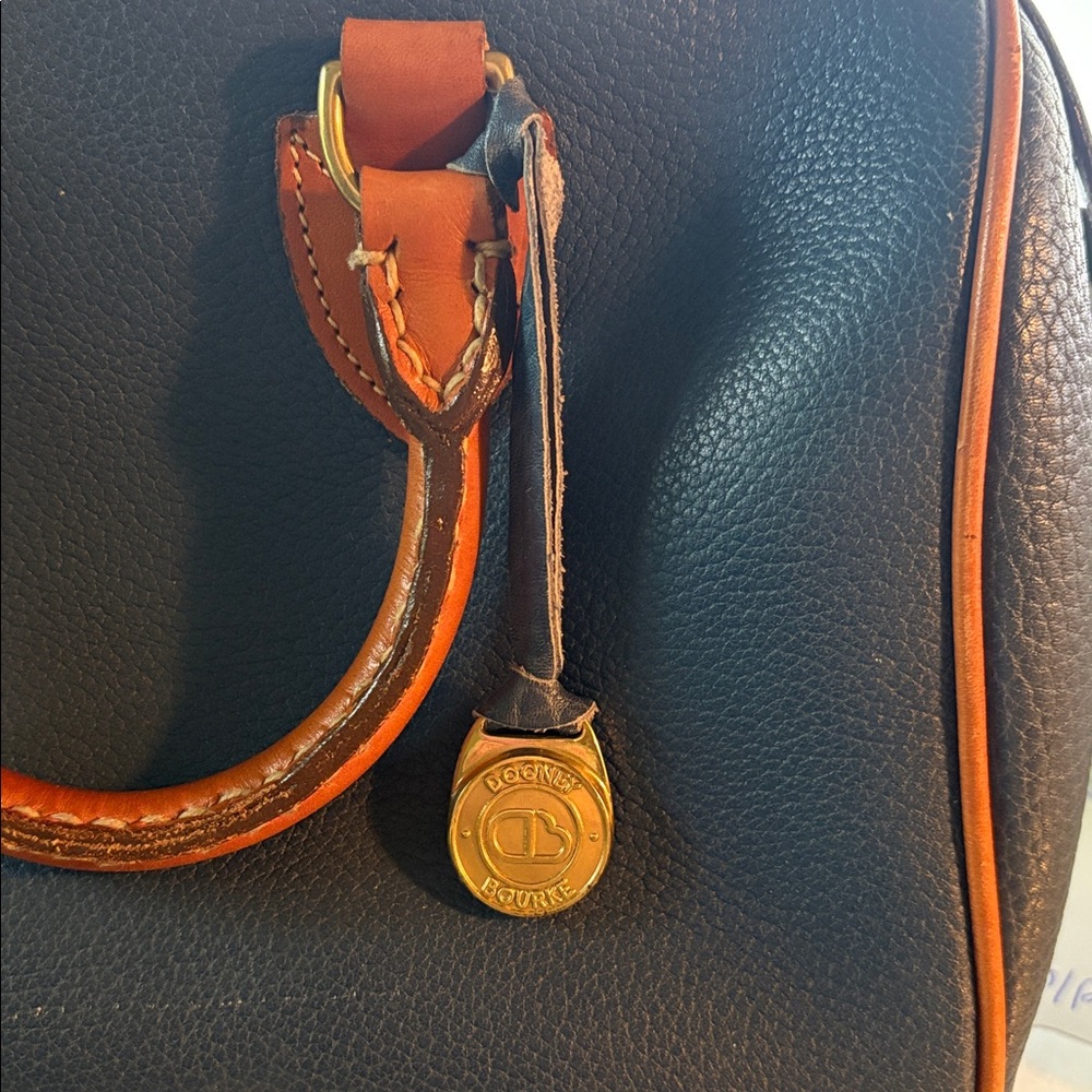 Dooney & Bourke Vintage Blue Doctor Bag/Satchel - Picture 7 of 8